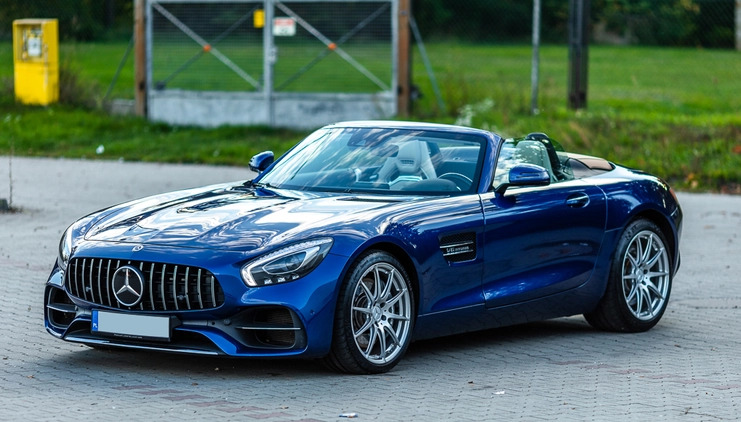 Mercedes-Benz AMG GT cena 525500 przebieg: 54123, rok produkcji 2017 z Gniezno małe 704